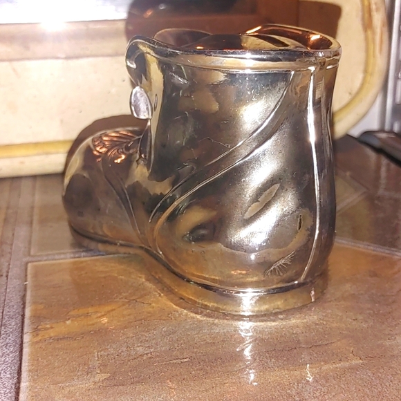 Vintage Baby Bootie Piggy Bank - Picture 3 of 3